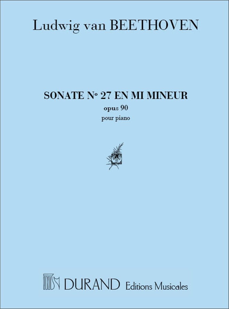 Sonate N 27 En Mi Mineur